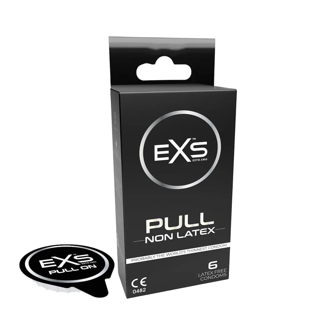 Презервативи EXS Pull безлатексні, 6 шт