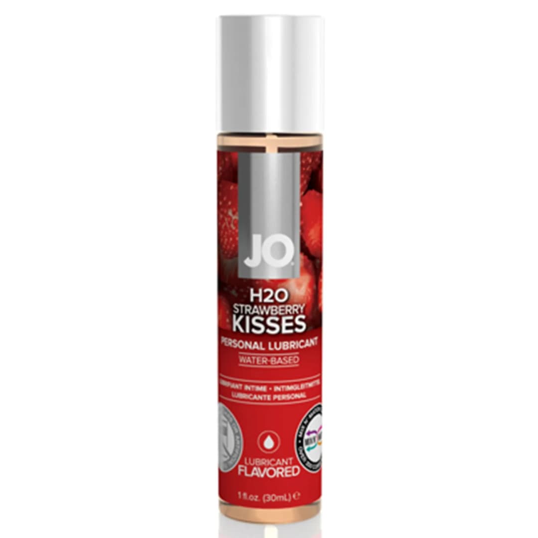 Оральний лубрикант JO H2O Strawberry Kiss, полуниця, 30 мл