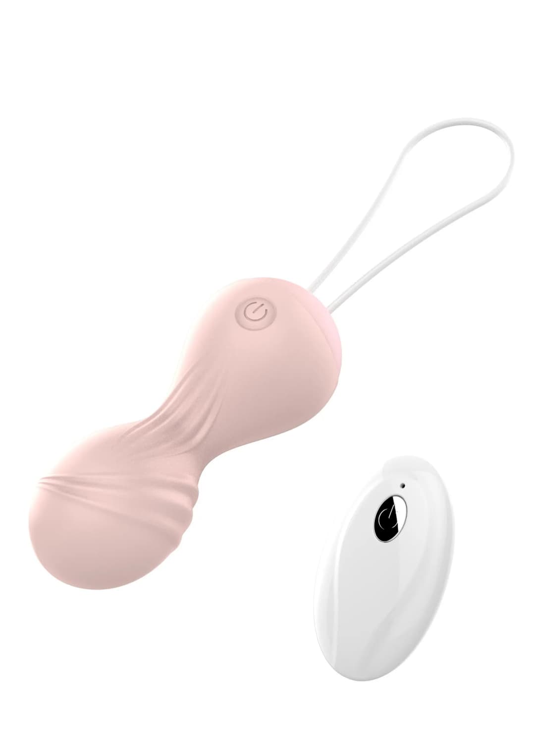 Вагінальні кульки Vibrating Silicone Kegel Balls USB 10 Function / Remote control -Flesh