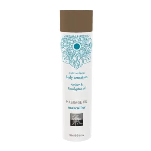 Масажне масло Shiatsu Amber & Eucalyptus, 100 мл