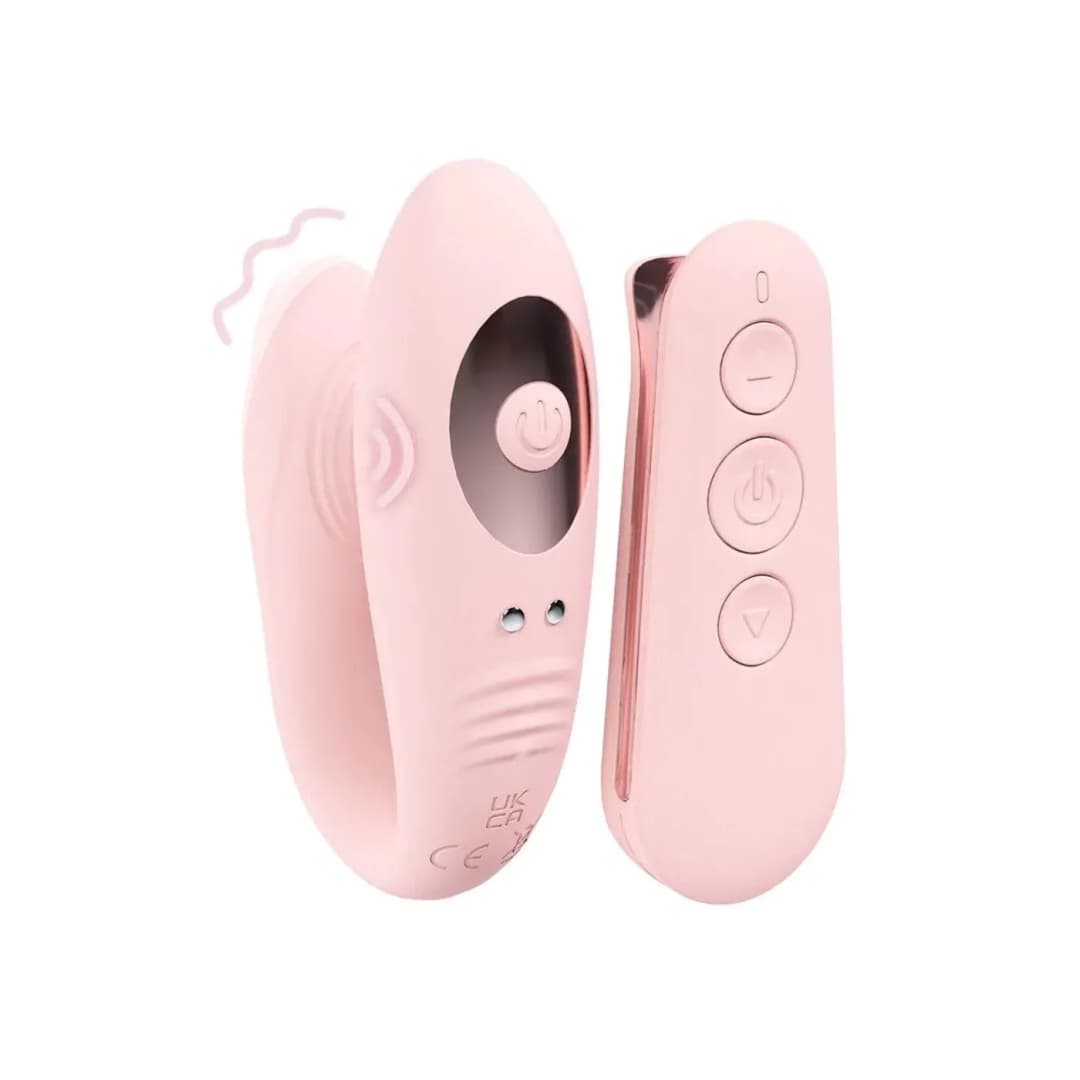 Вібратор Charme - Remote Control Dual Motor Vibe - Pink — фото 1