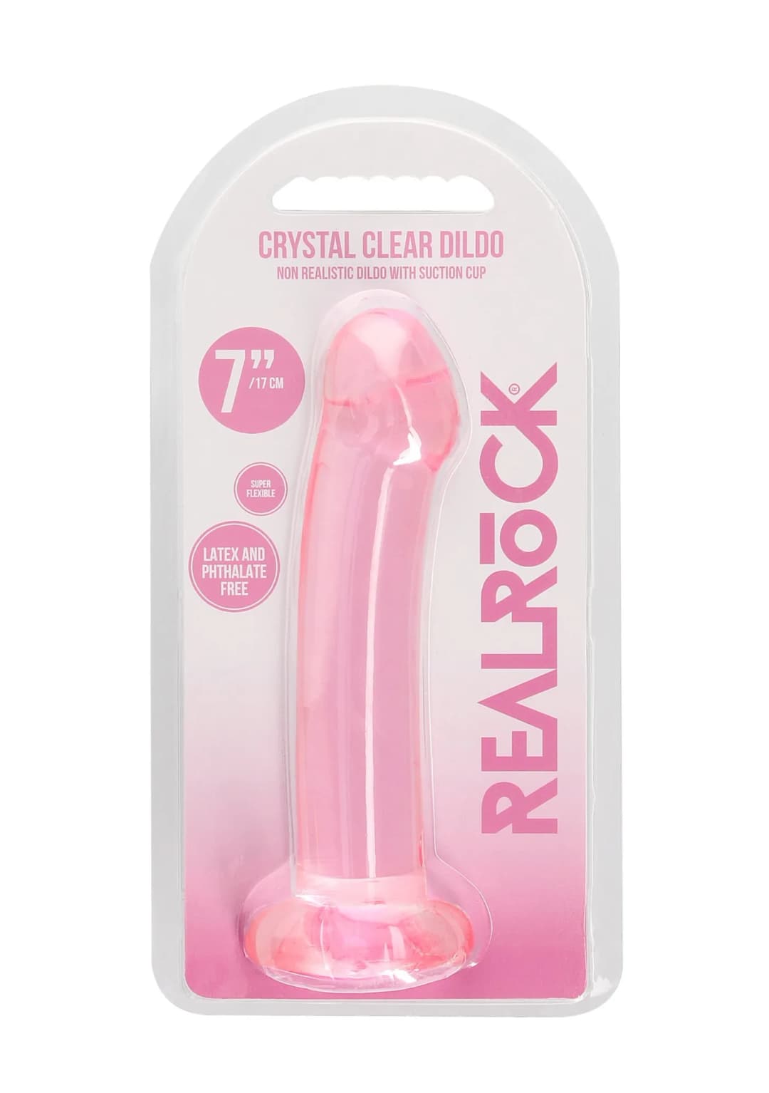 Фалоімітатор Non Realistic Dildo with Suction Cup - 6,7""""/ 17 cm — фото 1