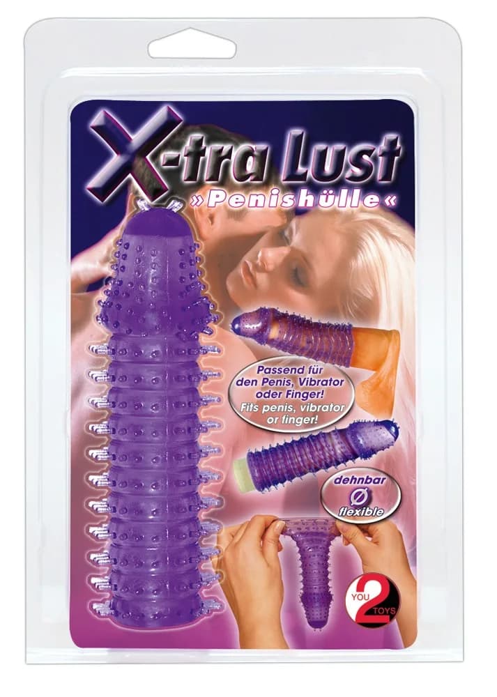 Насадка на пеніс Super Stretch lila