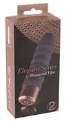 Вібратор Elegant Series Diamond Vibe, фіолетовий
