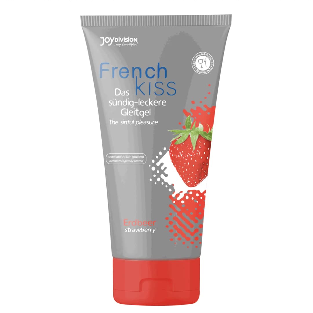Оральний лубрикант JoyDivision Frenchkiss, полуниця, 75 мл