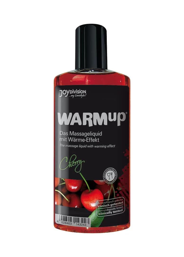 Масажна олія Warmup Cherry із зігрівальним ефектом, вишня, 150 мл
