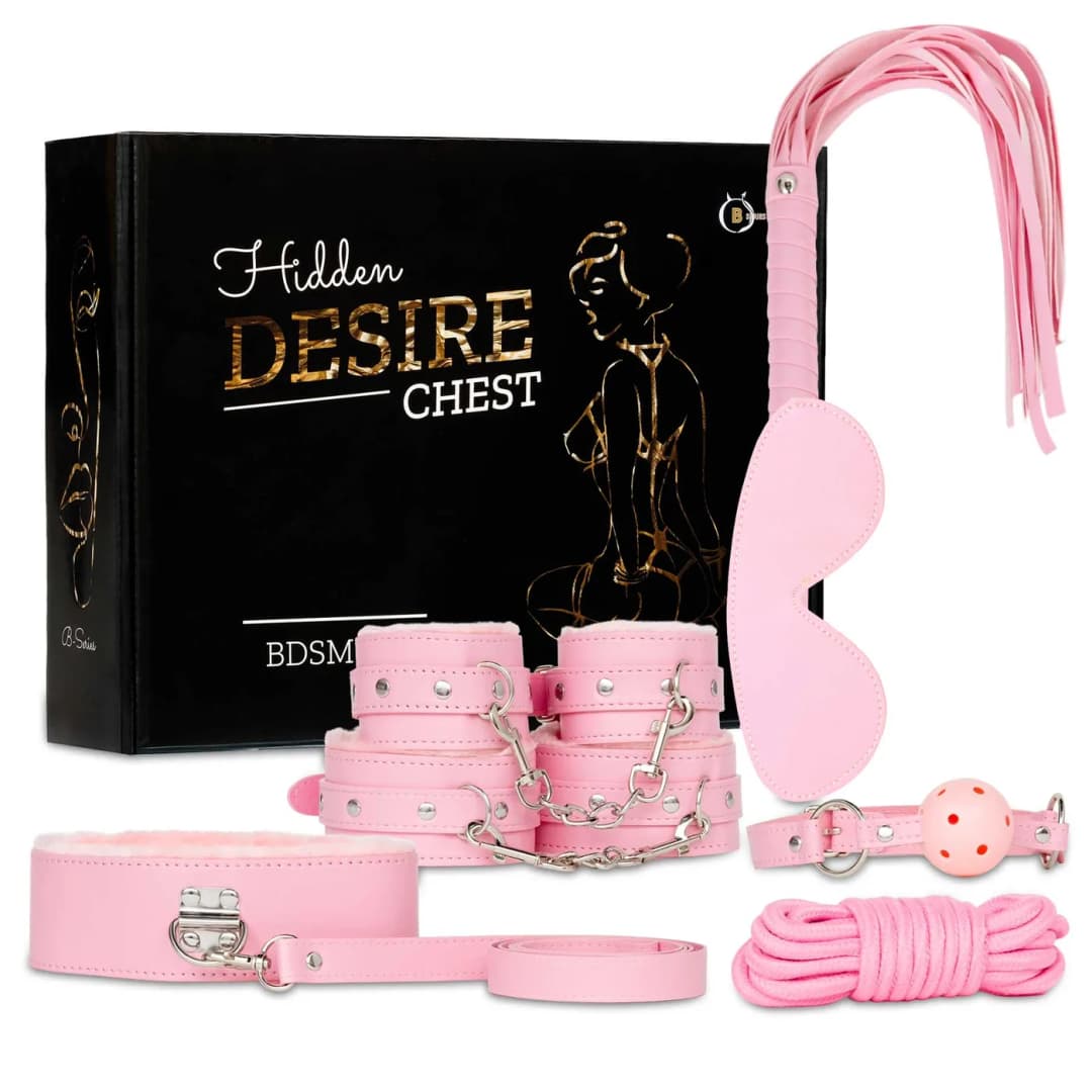 Набір БДСМ іграшок Fetish B-Series BDSM Kit 2.0, рожевий
