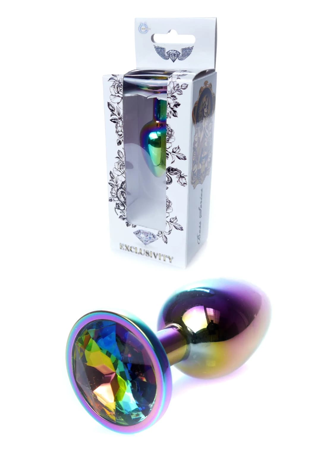 Анальна пробка -Jewellery Multicolour PLUGClear