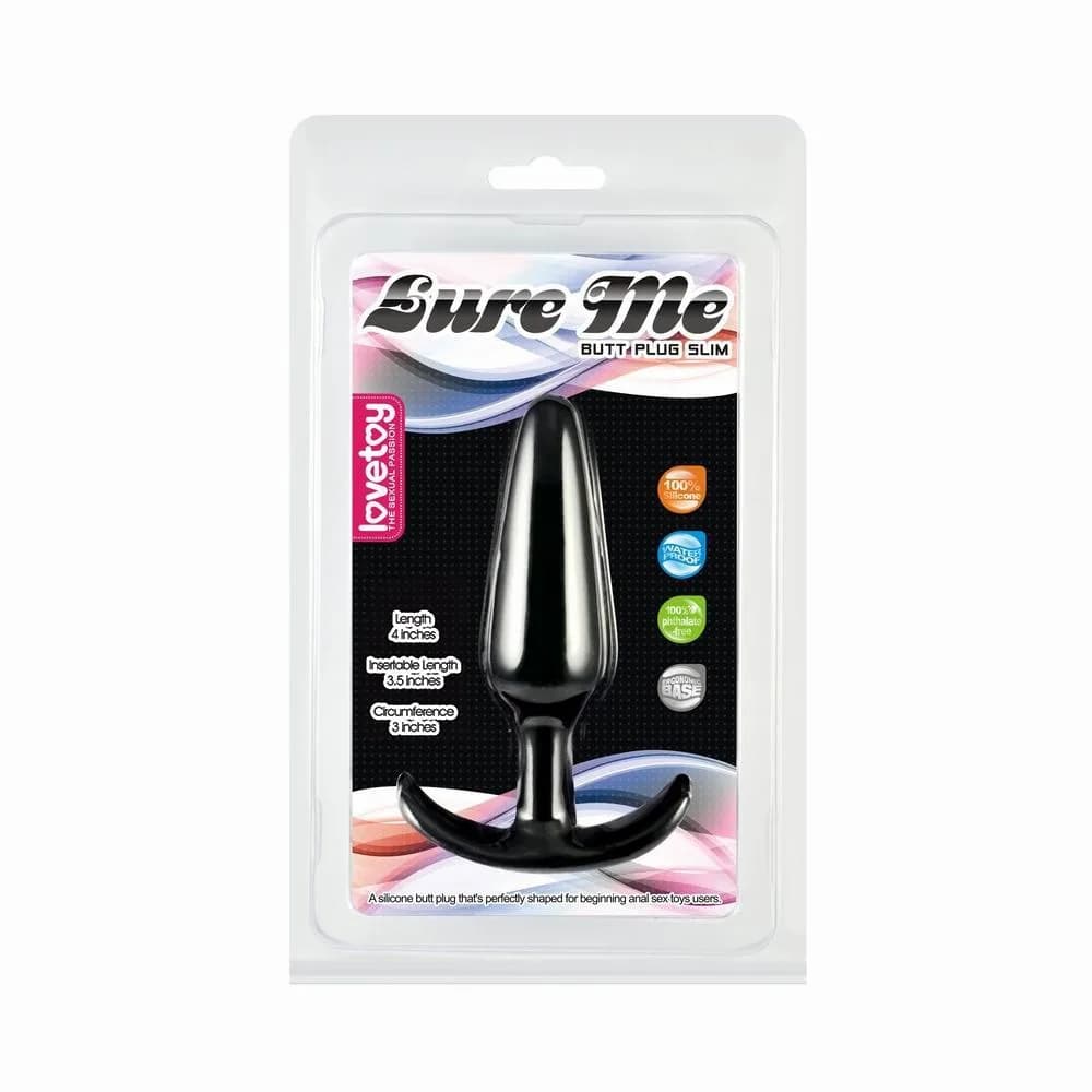 Анальна пробка LURE ME Classic Anal Plug S