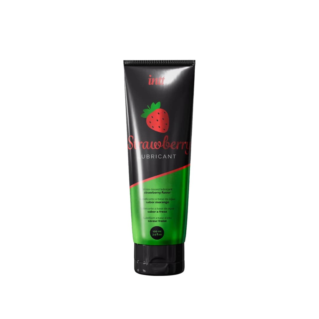 Оральний лубрикант Intt Lubricant Strawberry, полуниця, 100 мл