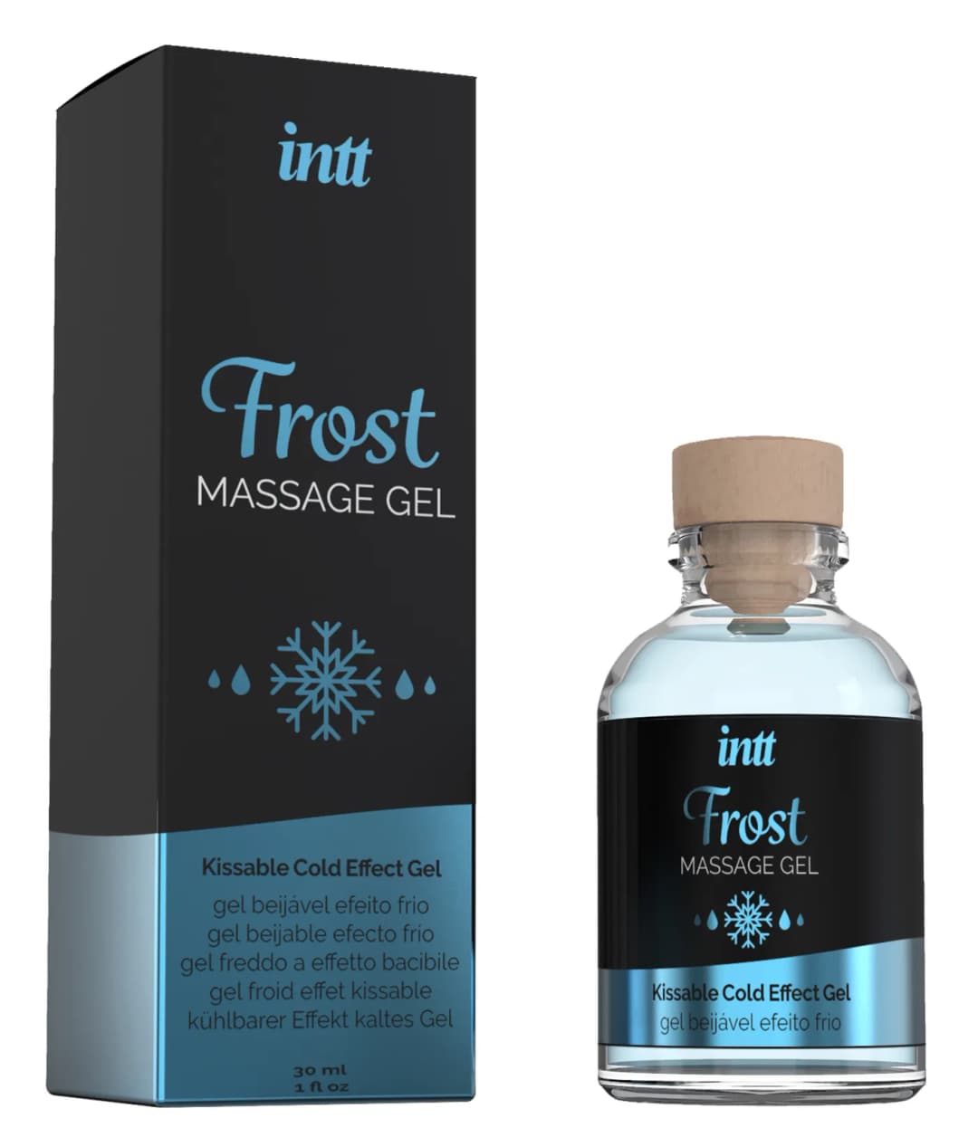 Охолоджуючий масажний гель Intt Frost, 200 мл