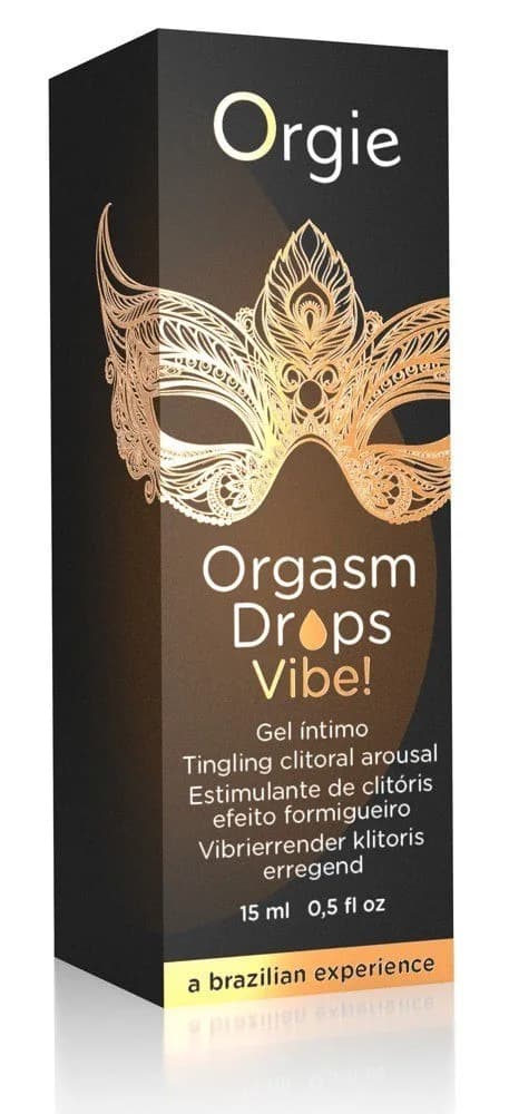 Краплі збуджуючі Orgie Orgasm Drops, аромат персика, 15 мл