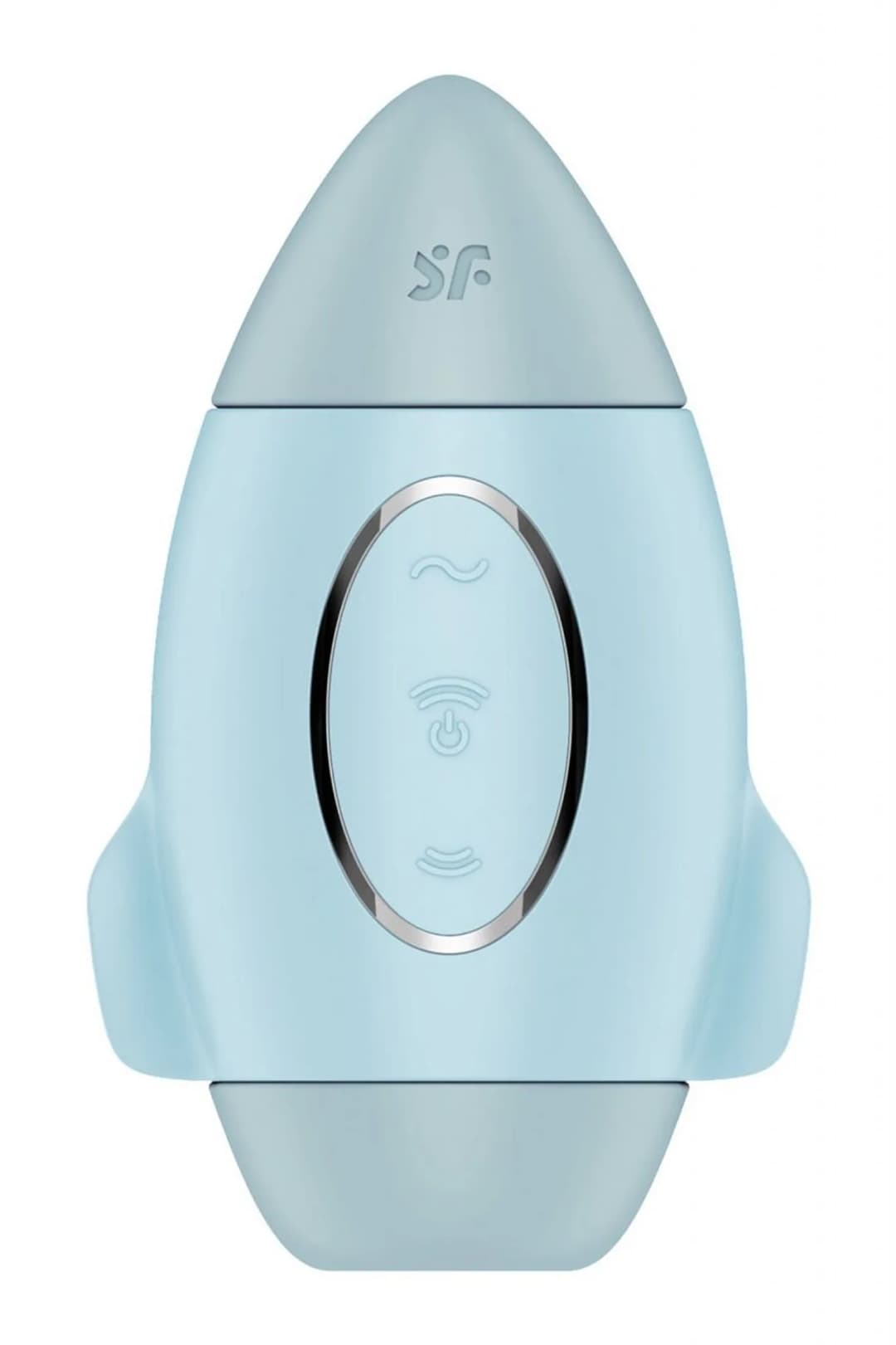 Вакуумний вібратор Satisfyer Mission Control blue — фото 1