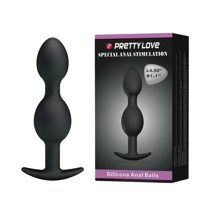 Анальна пробка Pretty Love Special Anal Stimulation, чорна