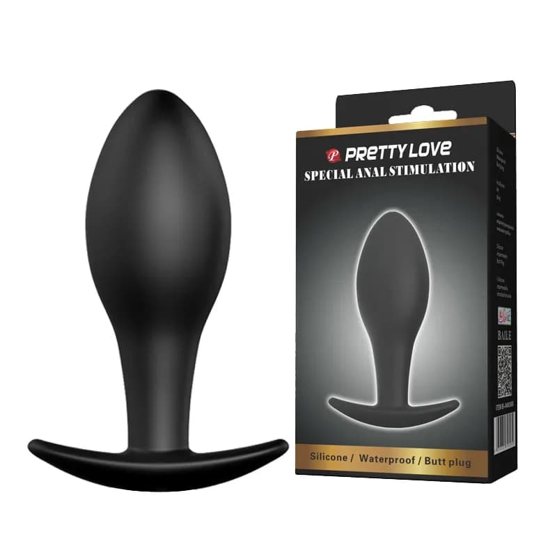 Анальна пробка Pretty Love Anal Stimulation Plug 1, чорна