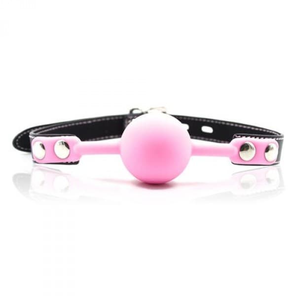 Кляп Gag Ball Gag + Block, рожевий