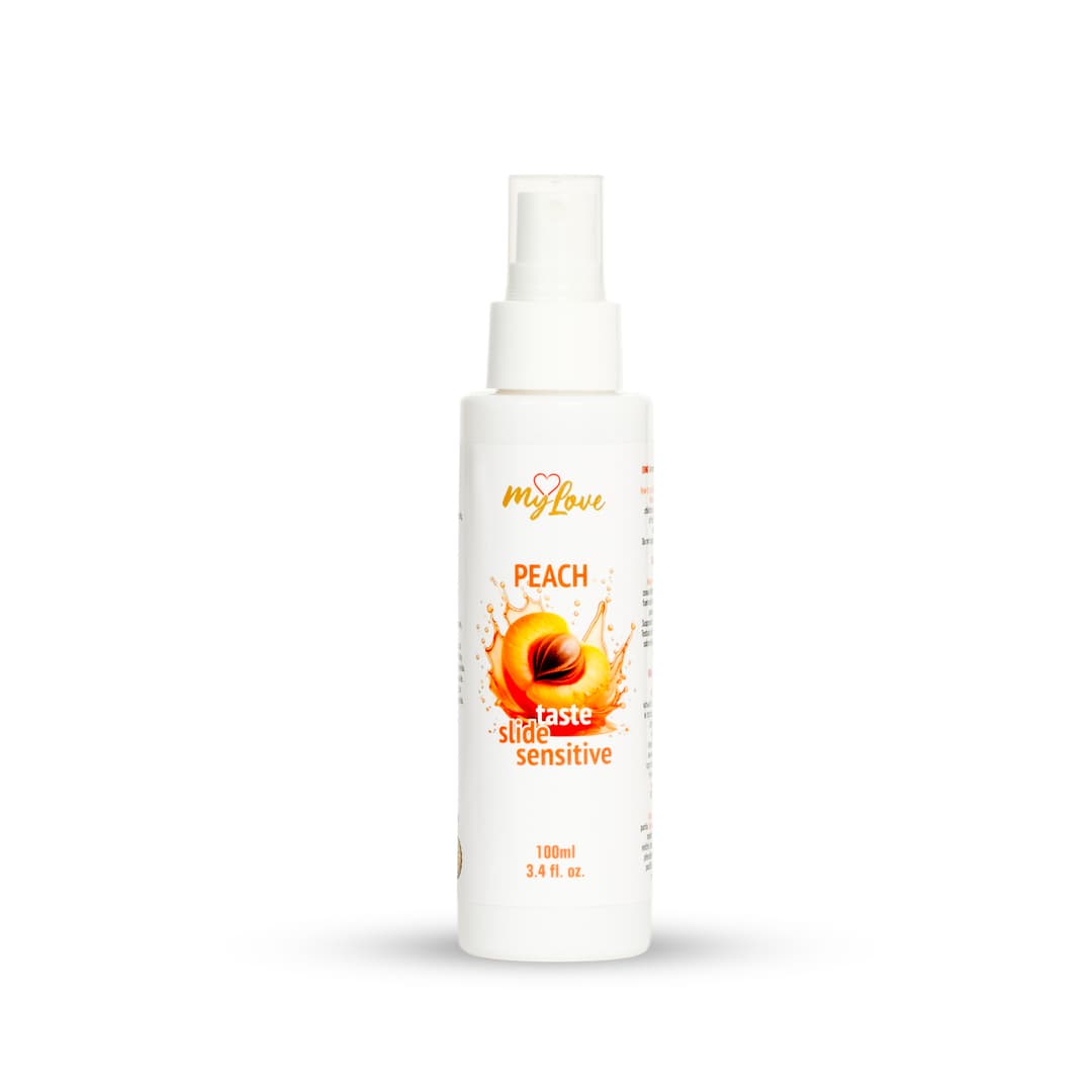 Інтимний лубрикант MyLove Taste-slide sensitive-peach, 100 мл
