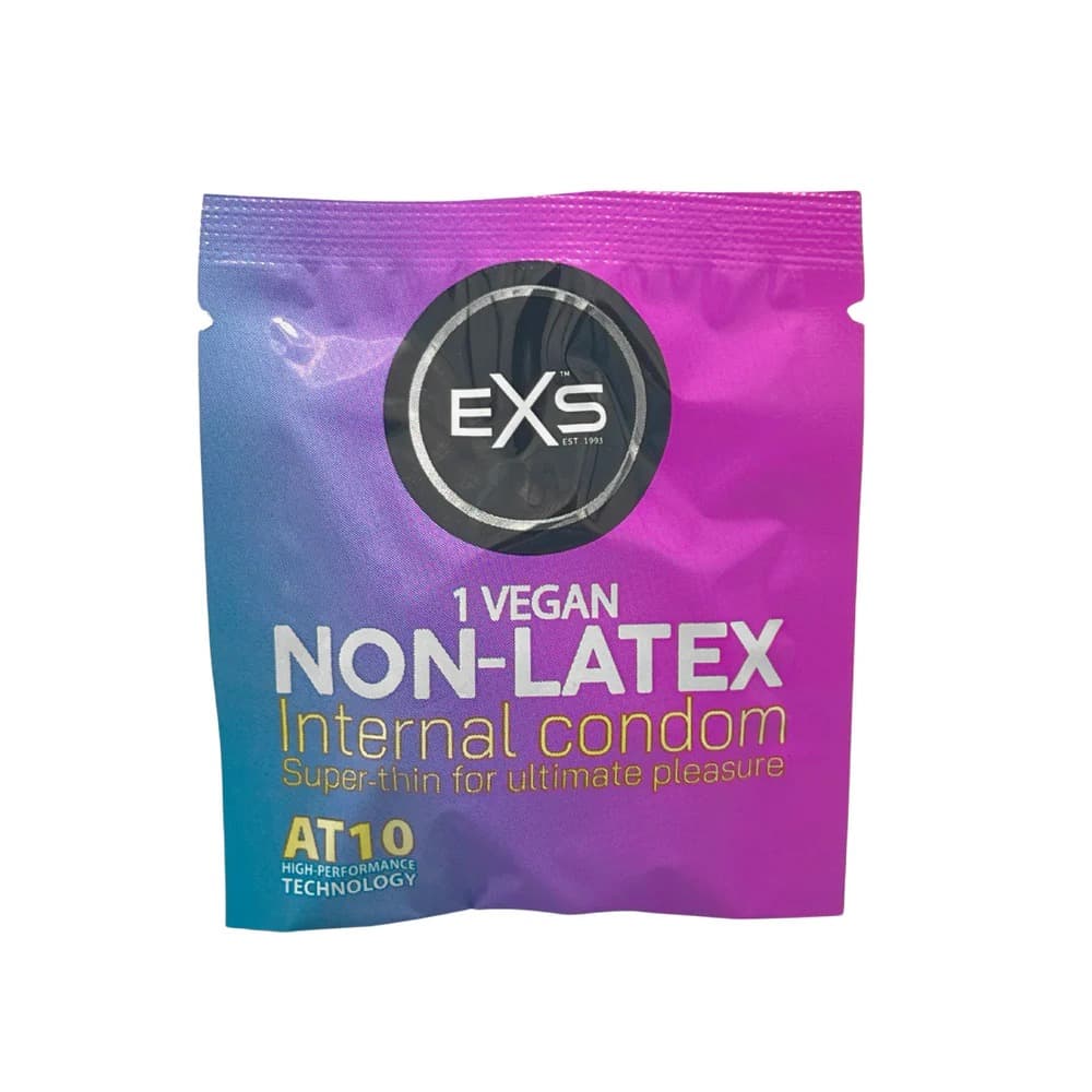 Внутрішній презерватив EXS Non-Latex, ультратонкий з петлями для фіксації