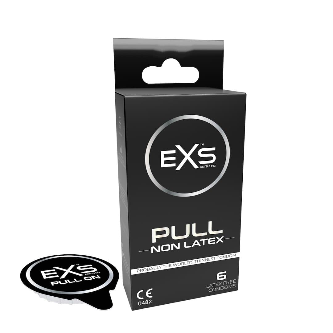 Презервативи EXS Pull безлатексні, 6 шт