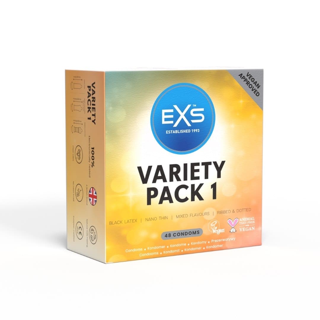 Презервативи EXS Variety Pack 1, 48 шт