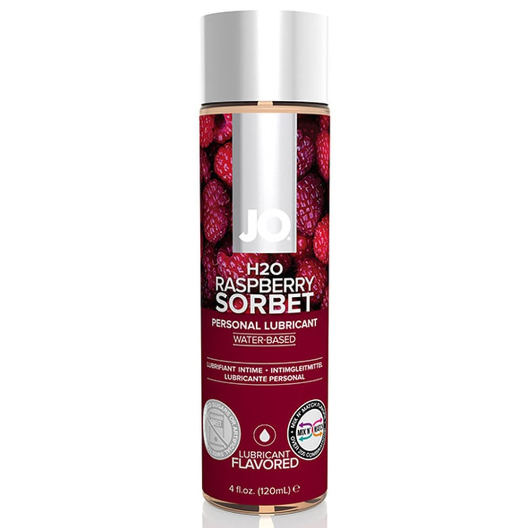 Оральний лубрикант JO H2O Lubricant Raspberry, 120 мл