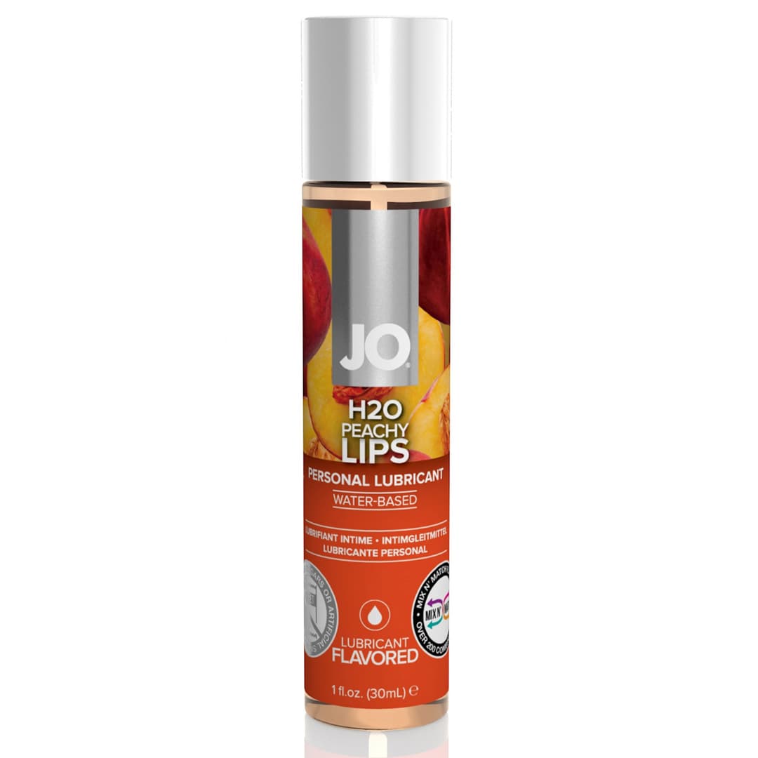 Оральний лубрикант JO H2O Peachy Lips, персик, 30 мл