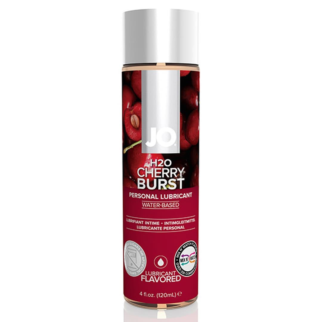 Оральний лубрикант JO H2O Cherry Burst, вишня, 120 мл