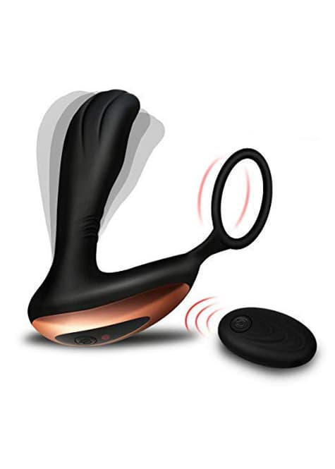 Масажер простати Massager with Ring USB 10 Function / Remote Control