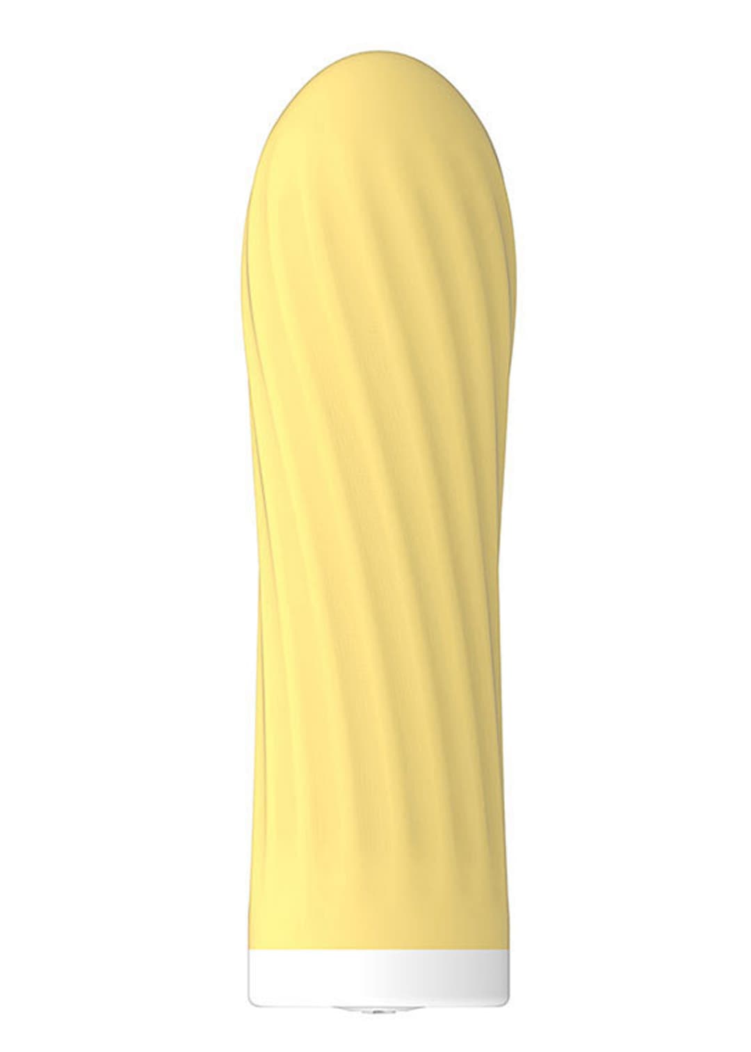 Вібростимулятор B-Series Rechargeable Silicone Touch, жовтий