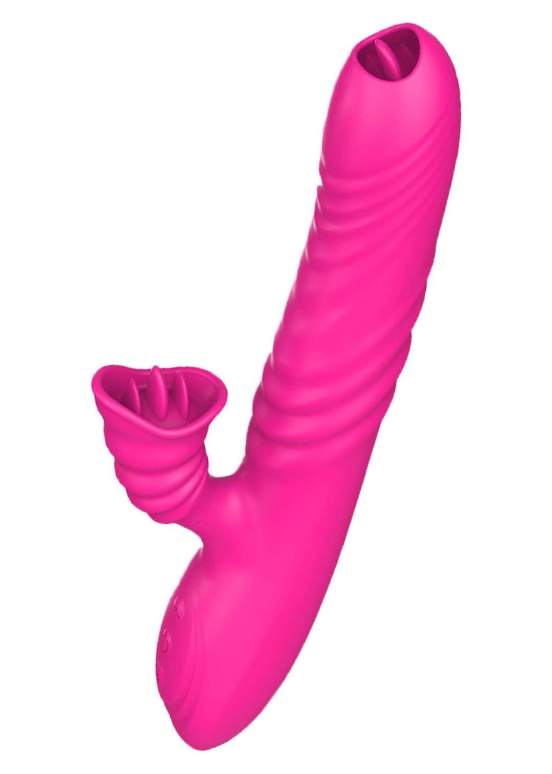 Вібратор Angelia USB 3 functions of thrusting / 20 vibrations Pink