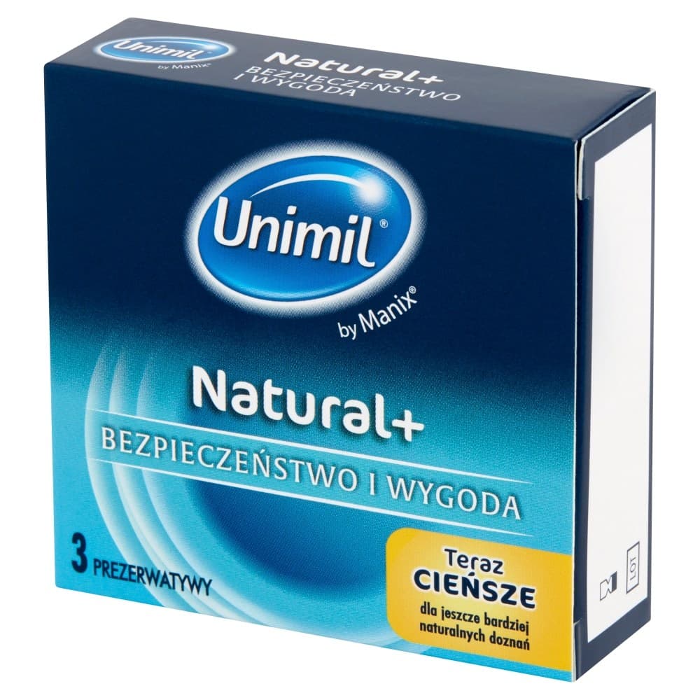 Презервативи UNIMIL BOX 3 NATURAL+