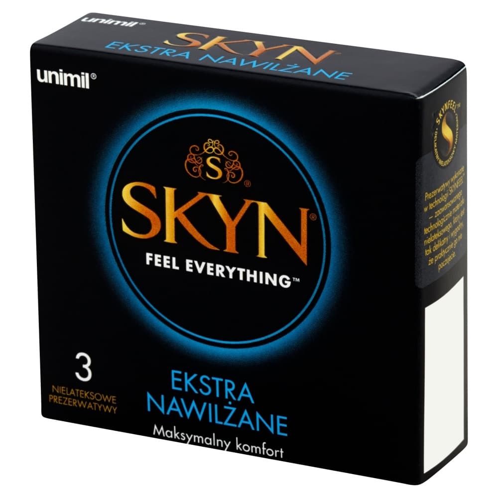 Презервативи Unimil Skyn Extra Wet, 3 шт