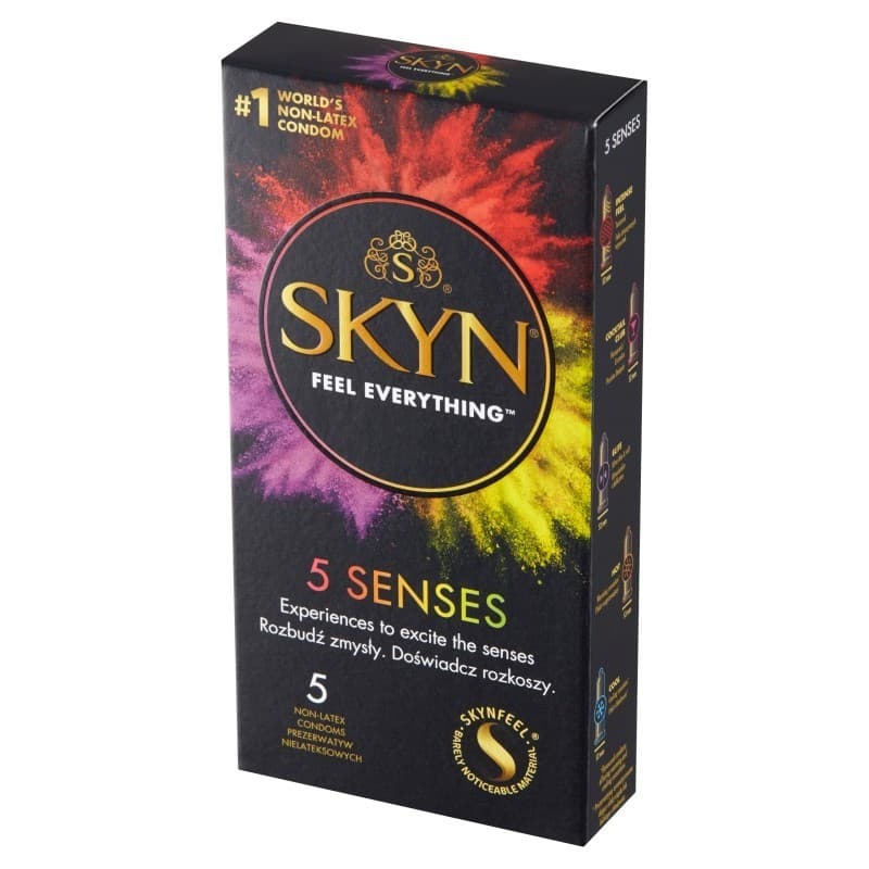 Презервативи Unimil Skyn 5 Senses, 5 шт