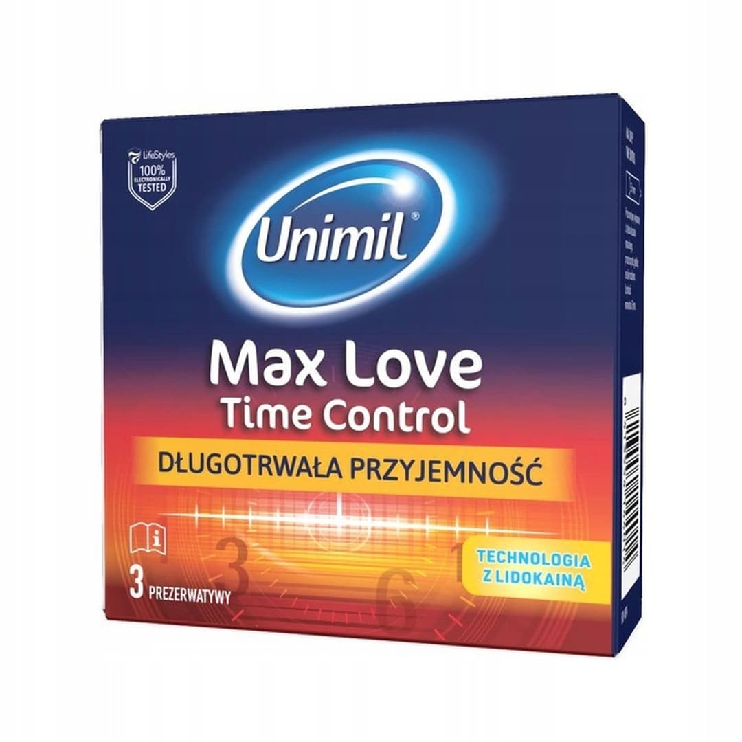Презервативи Unimil Box 3 Max Love