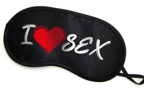 Маска для очей Grammi I Love Sex