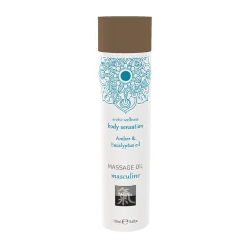 Масажне масло Shiatsu Amber & Eucalyptus, 100 мл