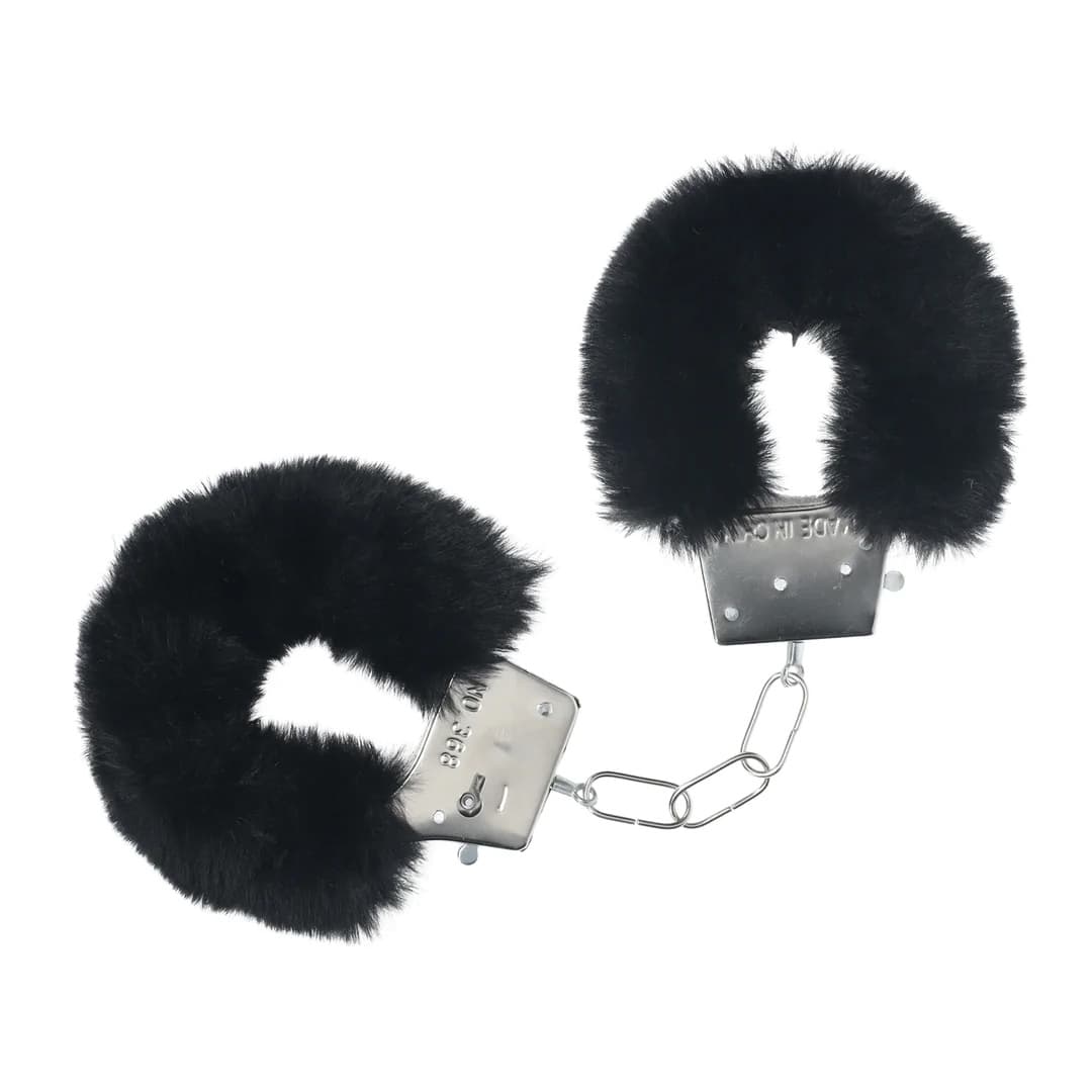 Наручники Classic Fluffy Handcuffs - Black