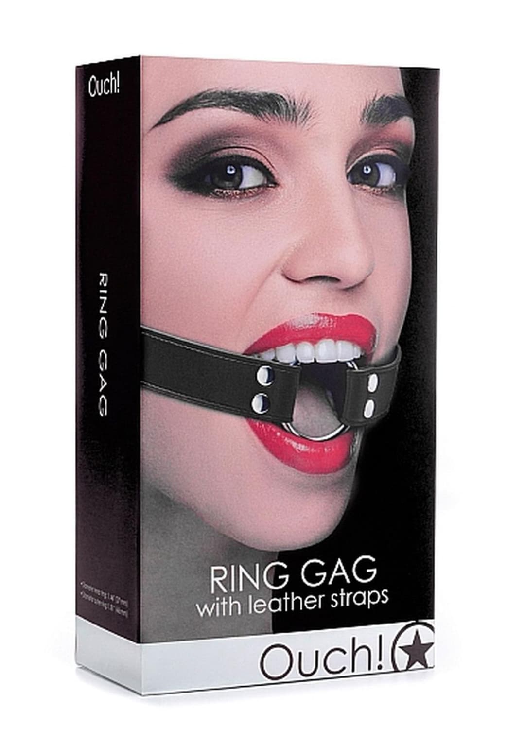 Кляп Ring Gag, чорний