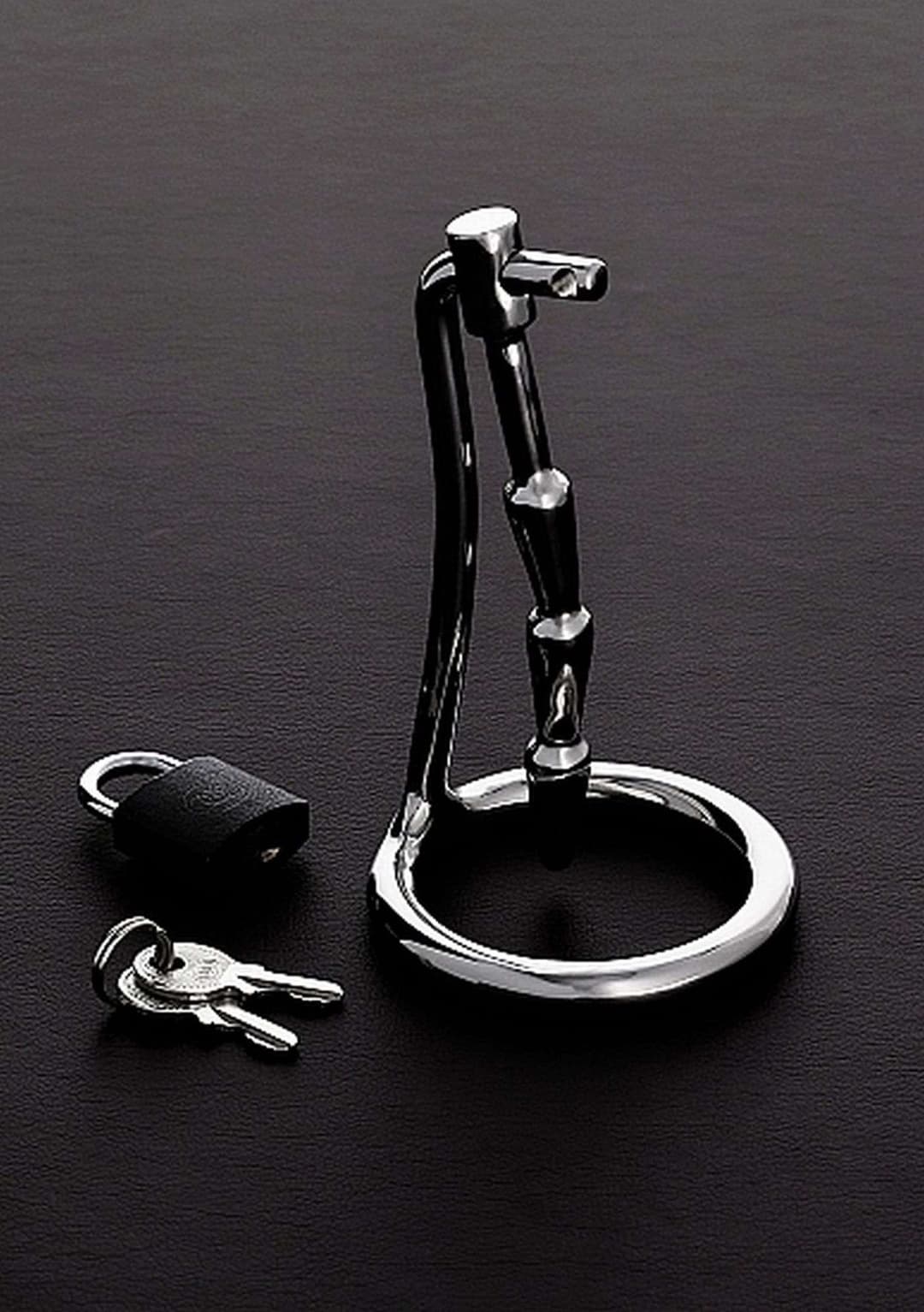 Уретральна вставка The Humped Cock Trap, срібна