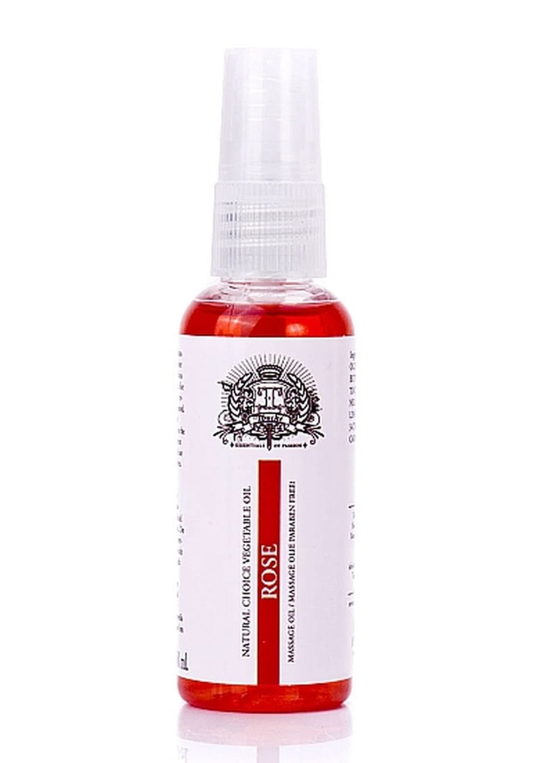 Масажна олія Touche Natural Choice Vegetable Oil Rose, троянда, 50 мл
