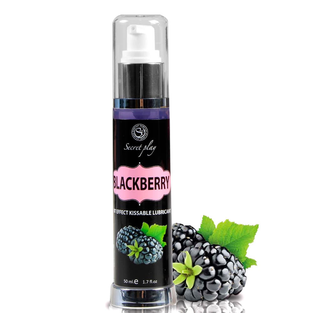 Лубрикант Blackberry Hot Effect Kissable, 50 мл