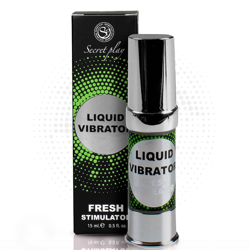 Збуджуючий гель з ефектом вібрації Secret Play Liquid Vibrator Fresh Stimulator, 15 мл