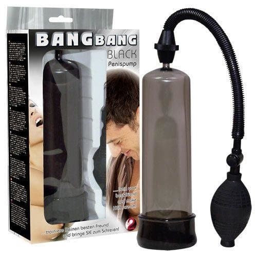 Вакуумна помпа Bang Bang Penis Pump black, чорна