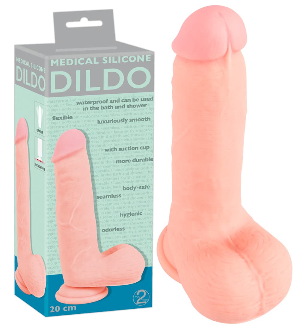 Фалоімітатор Medical Silicone, 20 см