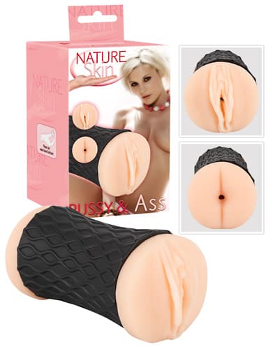 Мастурбатор Nature Skin Pussy & Ass