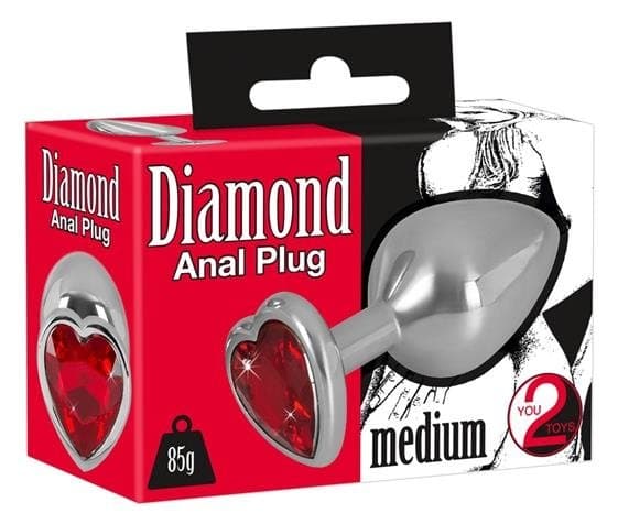 Анальна пробка You2Toys Diamond, M розмір
