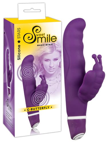 Вібратор Smile G-Butterfly, фіолетовий