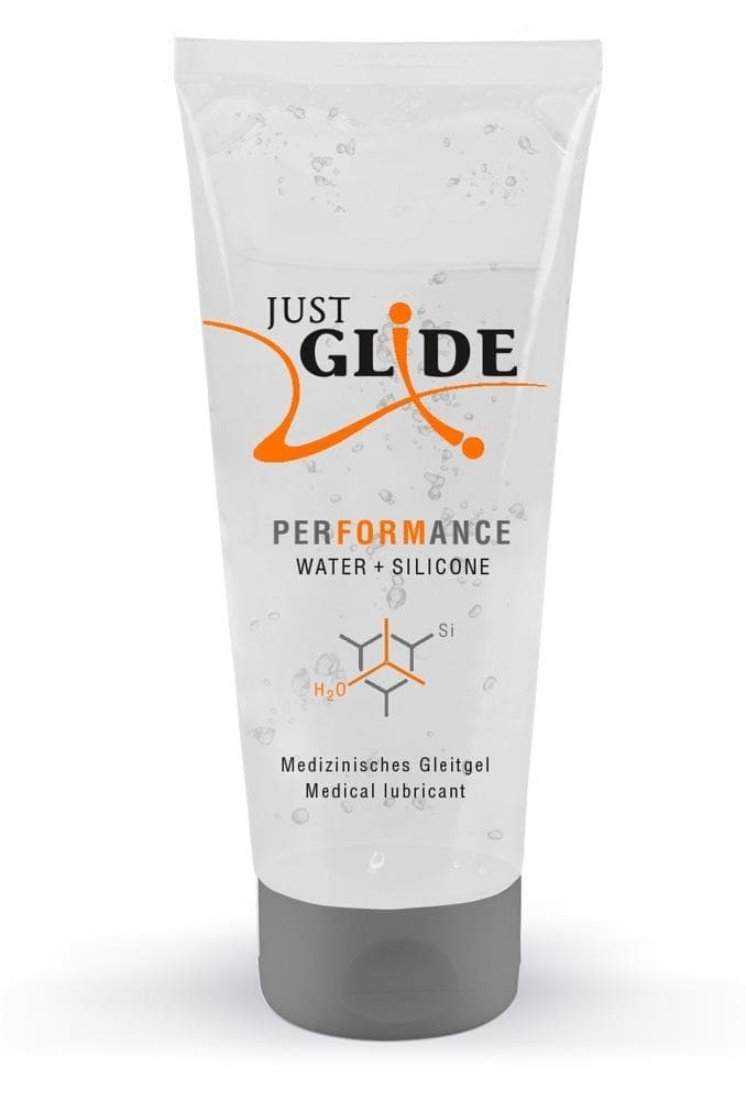 Лубрикант Just Glide Performance на водно-силіконовій основі, 200 мл
