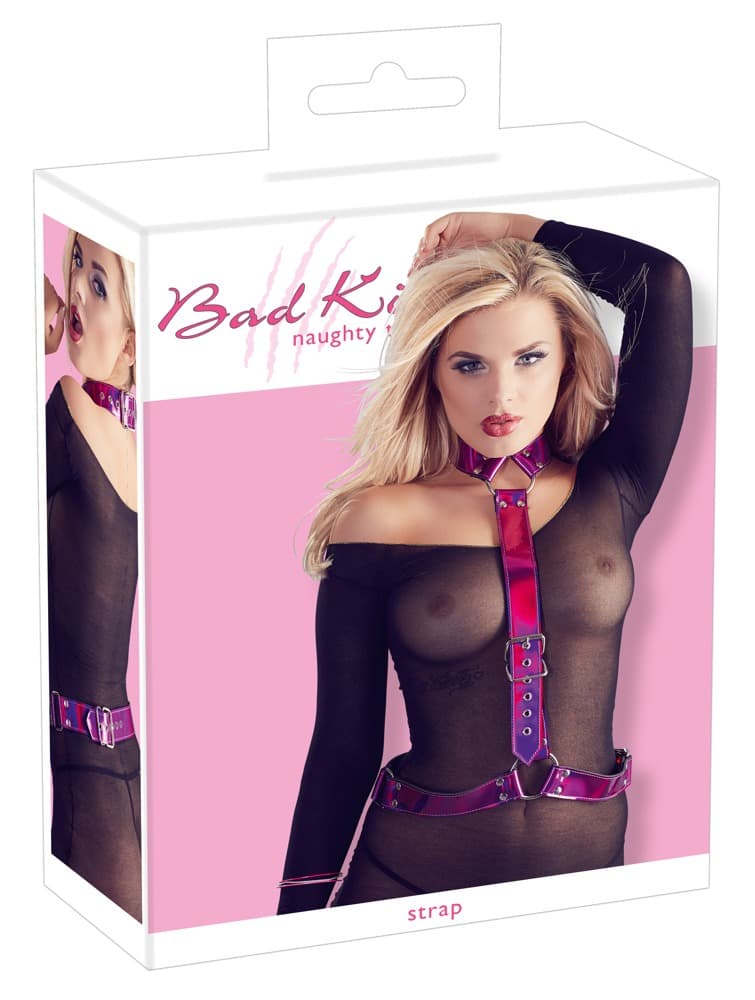 Бондажний комплект Black Velvets Harness, S-L