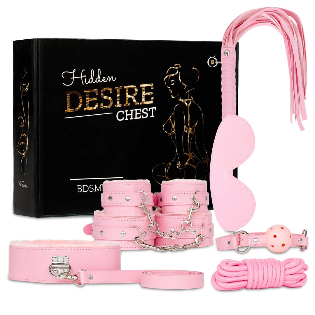 Набір БДСМ іграшок Fetish B-Series BDSM Kit 2.0, рожевий